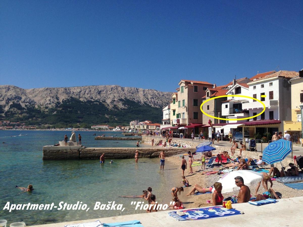 Baska Apartment-Studio Fiorino Exterior foto